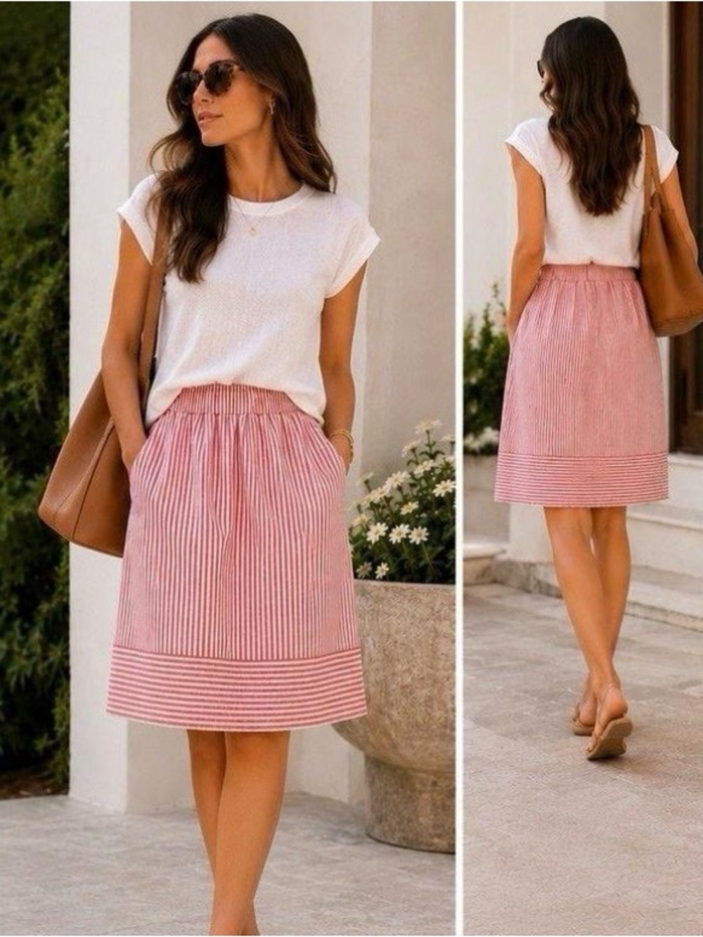 J. Crew XS linen midi skirt